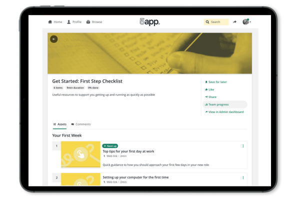 Employee onboarding